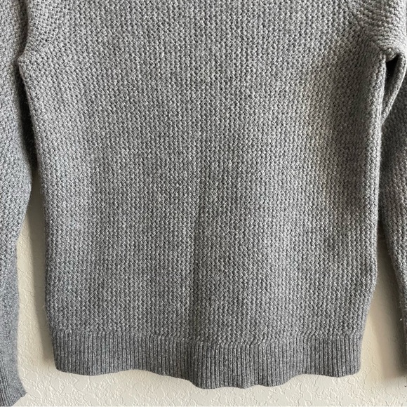 Patagonia Gray Recycled Cashmere Crew Knit Sweater - Picture 9 of 11